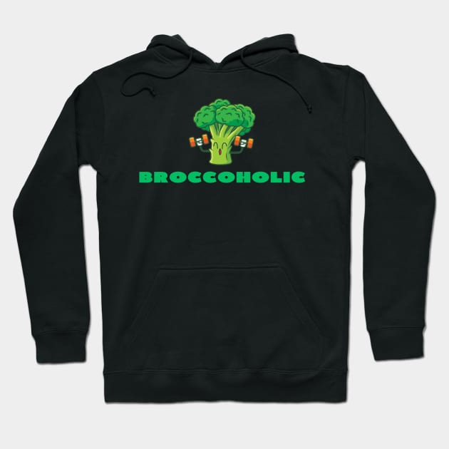 Broccoholic Hoodie by IOANNISSKEVAS